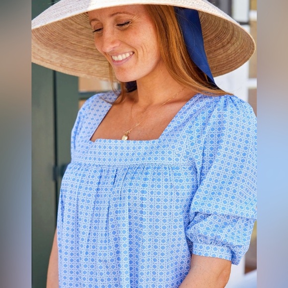 NAVYBLEU X Design Darling Jetties Cane Print Dress Size XL - Picture 1 of 5